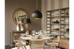 Roberts, Lampe A Suspension, Noir/Or