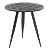 Robyn, Table Bistro, Teck Recupere, Ronde, 75 Cm