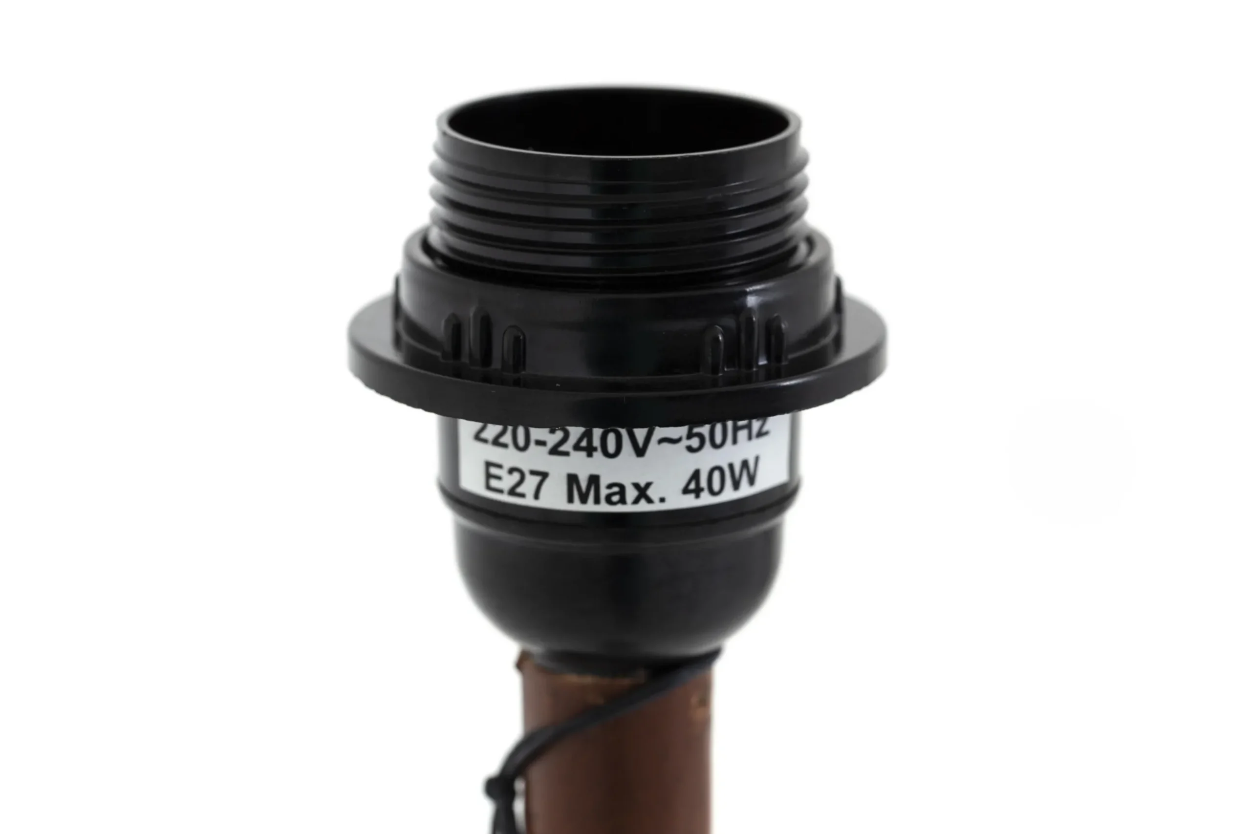 Roland, Lampadaire, Cuir