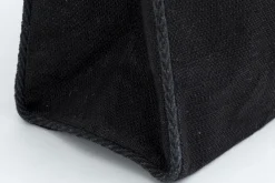 Sac Flamant, Sac Shopping, Jute, Noir