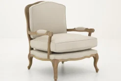 Sally, Fauteuil, Lin Naturel
