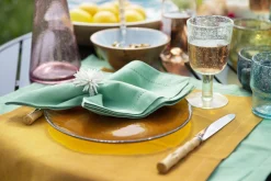 Samantha, Assiette, Ambre