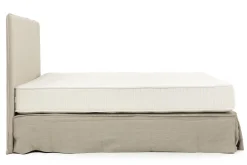 Sandrine, Lit Double, Avec Tete De Lit, Housse, 160Cm