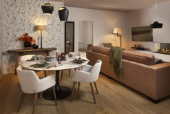 Terni, Fauteuil, Lin Naturel