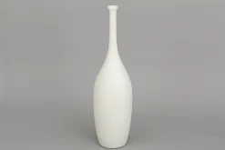 Tess, Vase, Ceramique, Blanc, Modele 1