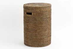 Togo, Corbeille A Linge, Avec Oreilles, Roseau