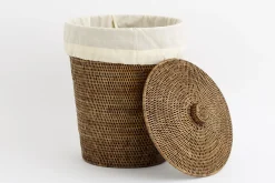 Togo, Panier A Linge, Avec Sac A Linge, Roseau