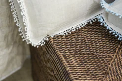 Togo, Panier, Avec Couvercle, Roseau