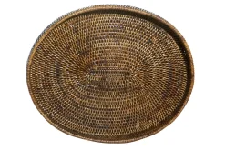 Togo, Plateau, Ovale, Avec Bord, Roseau, 46Cm