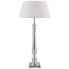 Venzo, Lampe De Table, Laiton Et Nickel