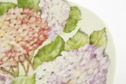 Villosa, Assiette De Service, Ceramique, Fleurs, Ovale