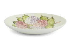 Villosa, Bol De Service, Ceramique, Fleurs, Rond