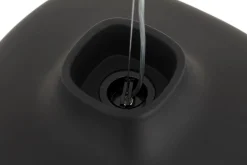 Wyatt, Lampe A Suspension, Noir/Blanc, Modele 3