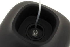 Wyatt, Lampe A Suspension, Noir/Blanc, Modele 2