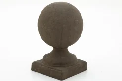 Zedar, Decoball Sur Pied, Pierre Reconstituee Sur Fibre De Verre, S