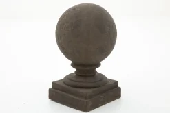 Zedar, Decoball Sur Pied, Pierre Reconstituee Sur Fibre De Verre, L