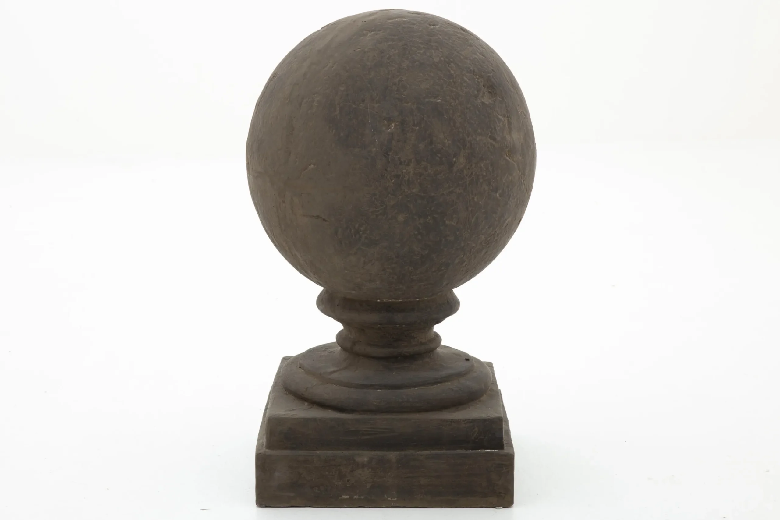 Zedar, Decoball Sur Pied, Pierre Reconstituee Sur Fibre De Verre, L