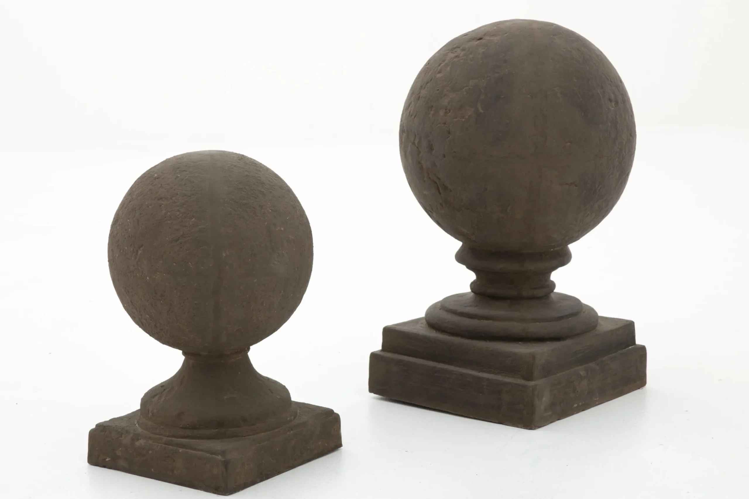 Zedar, Decoball Sur Pied, Pierre Reconstituee Sur Fibre De Verre, L