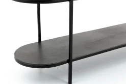 Zenza, Table Console, 3 Niveaux, Metal