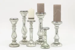 Zinia, Chandelier, Verre Mercure, S