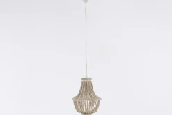 Zofia, Suspension, Perles De Fer Et Bois