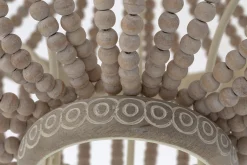 Zofia, Suspension, Perles De Fer Et Bois